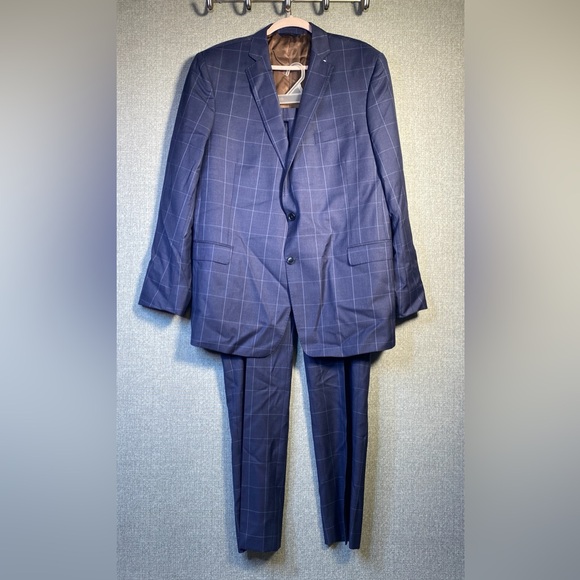 NEW Brooks Brothers 46L 38x34 Brooksgate Regent Vitale Barberis Canonico Suit - Picture 2 of 13